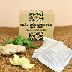 Xông Tắm Sau Sinh Cho Mẹ Thành Phần Thiên Nhiên Wonmom 50Gr