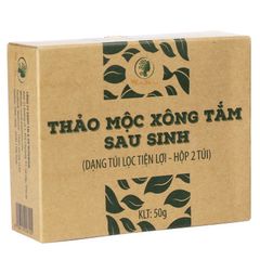Xông Tắm Sau Sinh Cho Mẹ Thành Phần Thiên Nhiên Wonmom 50Gr