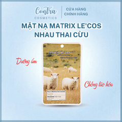 Mặt nạ dưỡng da Matrix Lecos Nhau thai cừu 30g x 20 gói
