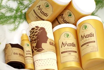 Muối Quấn Bụng, Săn Chắc Vòng Bụng Sau Sinh Wonmom 1Kg