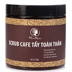 Scrub Cafe Tẩy Tế Bào Chết Toàn Thân,Wonmom 500g