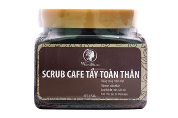 Scrub Cafe Tẩy Tế Bào Chết Toàn Thân,Wonmom 500g