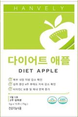 Bột sủi uống hỗ trợ giảm mỡ Diet Apple Hanvely