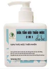 Sữa tắm gội cho bé thơm mát Wonmom 250ml