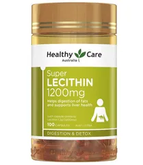 Mầm Đậu Nành Healthy Care Super Lecithin 1200mg - Nhập Úc - 100 Viên