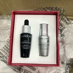 Set mini Serum dưỡng da Lancome 10ml và Kem Mắt 5ml