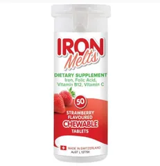Iron Melts - Viên Bổ Sung Sắt, Acid Folic, Vitamin B12 Và Vitamin C 64476
