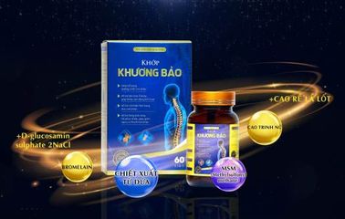 Khớp Khương Bảo Hỗ Trợ Cải Thiện Tình Trạng Đau Mỏi - Hộp 60 viên