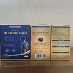 Khớp Khương Bảo Hỗ Trợ Cải Thiện Tình Trạng Đau Mỏi - Hộp 60 viên