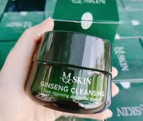 Bột rửa mặt nhân sâm MQ Skin Giúp Da Mịn Màng 80g