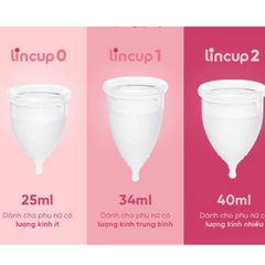 Cốc Nguyệt San Lincup Chính Hãng Mỹ - Silicon Y Tế Mềm Mại, Không Tràn, Thiết Kế Dễ Sử Dụng Cho Phụ Nữ Việt Nam