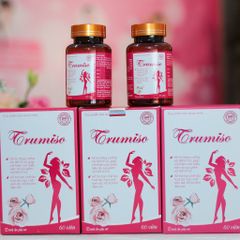 Viên uống Trumiso Chính hãng - Hỗ Trợ Cải Thiện Vòng 1 Hiệu Quả