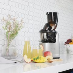 Máy Ép Chậm Kuvings NS-1725CBC2 - Ép Rau Củ Quả Nguyên Chất, Dung Tích 400ml, Màu Bạc, Giữ Vitamin, Thiết Kế Hiện Đại