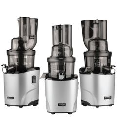 Máy ép chậm Kuvings KSP-2428CB - Ép trái cây nguyên trái, giữ vitamin, dung tích 400ml, thân thiện gia đình, thiết kế hiện đại màu bạc