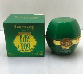 Kem Body Dưỡng Trắng Da Lục Tảo Soo Young 250Gr - Chiết Xuất Spirulina, Chống Nắng, Nhẹ Mịn Da, Sáng Hồng Tự Nhiên
