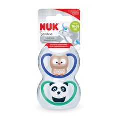 Ty ngậm Nuk silicone S3 Space 18M-36M (NU31869)