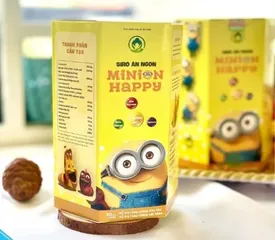 Siro Ăn Ngon Minion Happy Cho Bé Biếng Ăn