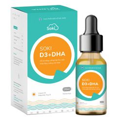 Soki D3 Dha hỗ trợ bứt phá chiều cao vượt trội