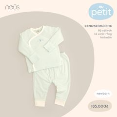 [Nous chính hãng] Bộ cài lệch sơ sinh nhiều mẫu 2
