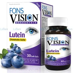 Viên uống hỗ trợ bổ mắt Fons Vision lutein cho bé Hộp 30V