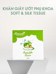 Khăn Giấy Ướt Dung Dịch Vệ Sinh Soft Silk Hanayuki - Hộp 20 Miếng