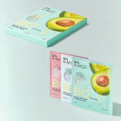 Combo 3 Miếng Mặt Nạ Bơ Tinh Khiết Hydrogel Mask DA By M.O.I 10g