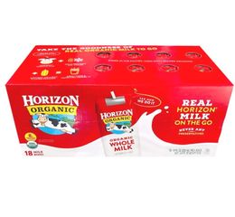 Sữa Horizon nước Thùng 18 Hộp Horizon Organic Whole Milk