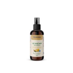 Xịt thơm phòng, khử mùi kết hợp tinh dầu thiên nhiên Ecocare 50ml