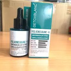 Serum hỗ trợ cải thiện mụn Peel Lộc đề Detox Blanc- H