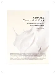 Mặt nạ dưỡng trắng và phục hồi da Niacinamide Ceranee Cream Mask Pack 66734