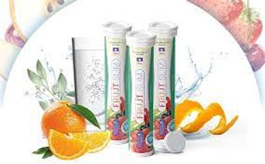 Viên Sủi Hỗ Trợ Giảm cân Frujt Slim Hộp 20 viên