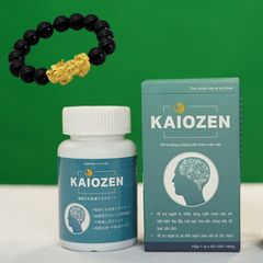 Viên Uống Kaiozen Hỗ Trợ Tăng Tuần Hoàn Máu Não Hộp 60 viên