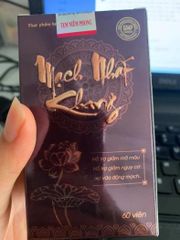 Mạch Nhat Khang hỗ trợ giảm m.ỡ m.áu hộp 60 Viên