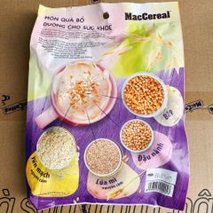 Ngũ Cốc Yến Mạch Ít Đường MacCereal 480g - Thức Uống Giảm Cân Tự Nhiên, 100% Nguyên Liệu An Toàn Chất Lượng Cao