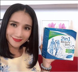 Beauty Slim 2 IN 1 Giúp Giảm Cân, Đốt cháy Mỡ Thừa Hộp 28 Viên Sủi