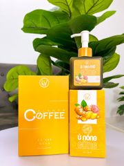 Ginger Coffee Cốt Cà Phê Gừng Hỗ Trợ Giảm Cân Nhanh Hộp 20 gói