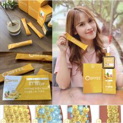 Ginger Coffee Cốt Cà Phê Gừng Hỗ Trợ Giảm Cân Nhanh Hộp 20 gói