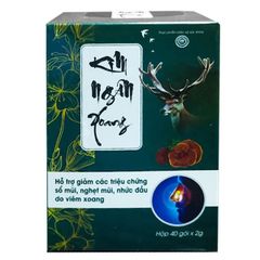 Kim Ngân Xoang Hỗ Trợ Mũi Xoang Hộp 40 Gói