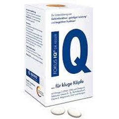 Viên Uống Hỗ Trợ Trí Não Chứa DHA, Vitamin B1, B6 -  Quiris Fokus IQ