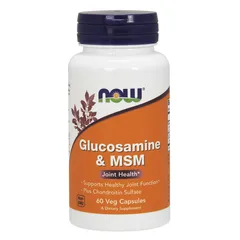 Viên uống hỗ trợ khớp Now Glucosamine & MSM