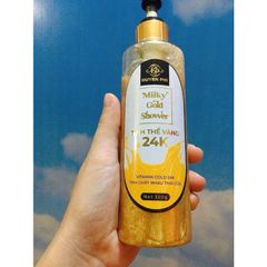 Sữa tắm tinh thể Vàng 24K Huyền Phi - Milky Gold Shower