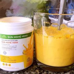 Sữa Nghệ Hera giúp lợi sữa giảm đau dạ dày Hộp 100g