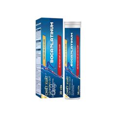 Boca Platinum, Hỗ Trợ Làm Trơn Ổ Khớp Hộp 20 Viên Sủi