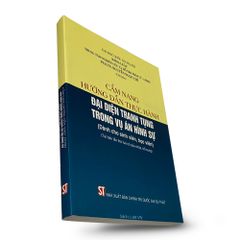 Cẩm nang hướng dẫn thực hành đại diện tranh tụng trong vụ án hình sự