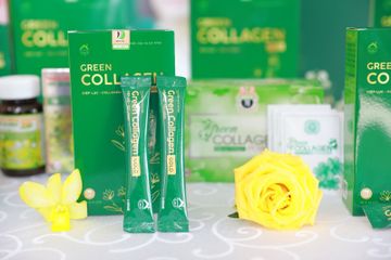 Diệp Lục Collagen Gold - Giúp Dưỡng Da, Mờ Nám Hiệu Quả
