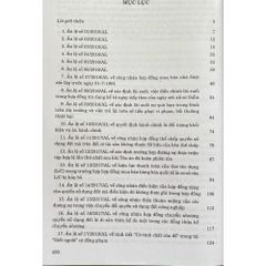 Hệ thống Án lệ Việt Nam (Hiện hành) -Từ Án lệ số 01 đến Án lệ số 56