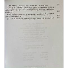Hệ thống Án lệ Việt Nam (Hiện hành) -Từ Án lệ số 01 đến Án lệ số 56