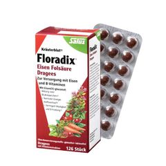 Viên Uống Bổ Sung Sắt Floradix và Vitamin tổng hợp - SALUS