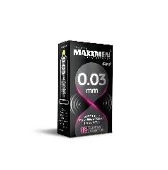 Bao Cao Su Siêu Mỏng MaxxMen 0.03 5 In 1 Hộp 12 Cái