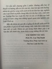 Hướng dẫn môn học Luật hình sự - Tập 1 (phần chung)